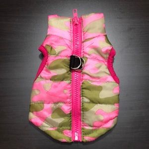 XSmall Pet Camouflage Vest Jacket